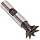 Niagara Cutter DT456 Single Angle Shank Type Dovetail Cutter, High Speed Steel, Uncoated (Bright), Weldon Shank, 45 Degree Angle, 3/4" Cutter Diameter, 8 Tooth, 3/16" Face Width