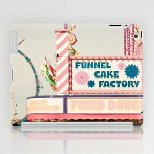 Society6 - Carnival Funnel Cake Factory iPad Case by Laura Ruth