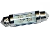 Produkt-Bild: FK Automotive FKBP0101055 LED Birnen Set f&uuml;r Innenraumbeleuchtung (2 St&uuml;ck) von FK mit 4 LEDs, T11 41 mmFarbe blau, 12V