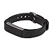 bayite Accessory Silicone Watch Bands with Watch Buckle for Fitbit Alta Black, 5.5 - 7.8 inches