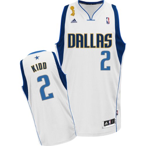 Adidas Dallas Mavericks Jason Kidd Champs Swingman Jersey Xx Large