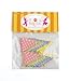 Party Partners Design Polka Dot Pennant Flags Short Decorative Food Picks, Multicolored, Set of 24