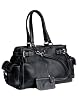 Prada Black Leather BR2703 Tote Handbag
