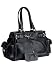 Prada Black Leather BR2703 Tote Handbag