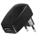 mumbi Universal USB Netzteil 220V schwarz 1000mAh Ladeger�t 5V 1A 100-240 Volt