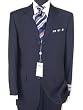 ~New 2009 Collection~new Napoli Italian 3 Button Men Suits Virgin Wool 140s~highest Quality~best Fit~ Dk Navy