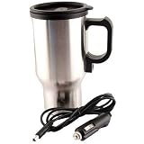 Stainless Steel 12V Auto Heat/Warm Travel Coffee Mug