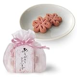 プチギフト　巾着袋　花いちごクッキー