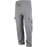 NFL Oakland Raiders Big & Tall Classic Cargo Fleece Pant 5X Big