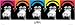 Steez - Pop-Art Poster (Monkeys) (Size: 62" x 21")