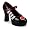 Pleaser Shoes Queen of Hearts Adult Shoes QUEEN-55-9