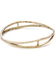 Low Luv by Erin Wasson Gold-Tone Triangle Bangle Bracelet
