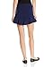 BCBGeneration Women's Curved Ruffle-Hem Skirt