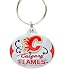 Pewter NHL Team Key Ring - Calgary Flames