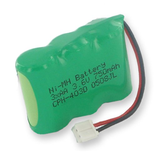 Philips SJB3142 Cordless Phone Battery 1X3-2/3AA/D - 3.6 Volt, Ni-MH 750mAh - Replacement Battery by EMPIRE
