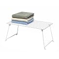 Whitmor Grid Stacking Shelf - White (Medium)