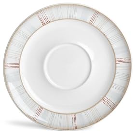 Denby Mist Falls Wide Rimmed Tea Saucer 16 cm