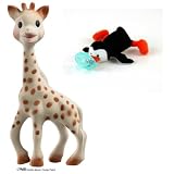Vulli Sophie the Giraffe Teether & WubbaNub Penguin