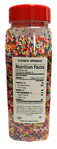 Chef's Quality: Rainbow Sprinkles - 1.5 lb.