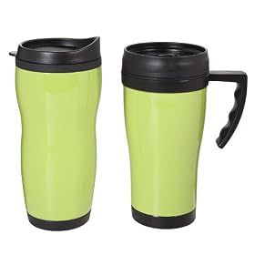 Room Essentials Travel Mug & Coffee Mug Set - Guacamole