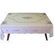 White Cotton Rectangular Table Clothes with Napkins
