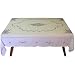 White Cotton Rectangular Table Clothes with Napkins