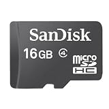 Sandisk 16GB MicroSD MicroSDHC Memory Card For Blackberry Bold 9780 Mobile Phone