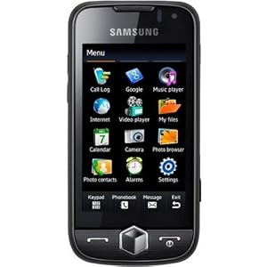 Samsung Jet S8000 Unlocked Phone with 3G, Quad-Band GSM, 5 MP Camera, and 2 GB Memory--International Version No Warranty (Black)