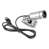 New USB Webcam Camera for Laptop Pc Silver