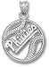 Philadelphia Phillies Solid Sterling Silver ''PHILLIES'' Pierced Baseball Pendant