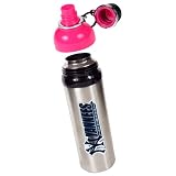 New York Yankees 24oz Bigmouth Stainless Steel Water Bottle (Pink Lid) Pink Stainless Steel Water Bottle