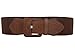 Women's High Waist Fashion Stretch Belt with Tab Detailing
