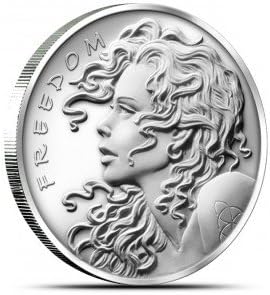 Silver Bullet Silver Shield - Freedom Girl 1 oz. Silver BU Coin