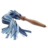 House of Eros Medium Weight Flogger 2 Shades of Blue