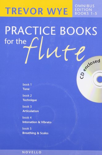 practice books for the flute omnibus edition books 1 5 book and cd