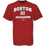 Russell Boston Terriers Red Baseball T-shirt