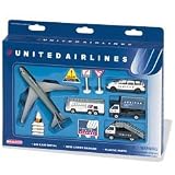 United Airlines Die-Cast Airport Play Set