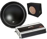 Inphase 15 inch Subwoofer, Bass box, 1200 Watts amplifier