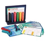 Learning Resources - Deluxe Fraction Tower Activity Set, Math Manipulatives, For Grades 1-6