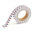 Diagonal Fabric Tape (Navy/Red)