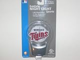 MINNESOTA TWINS Team Logo Everbrite (LED) NIGHT LIGHT (2 1/2 x 3 1/2) with a 5 Yr Guarantee!