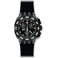 Swatch Herren-Armbanduhr Schwarz Hero SUIB414