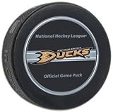 Anaheim Ducks NHL Hockey 2008 Official Game Puck (Quantity of 4)