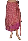 Wear Dress Recycled Pure Silk Sari Wrap around Skirt Reversible Two Layer Umbrella Cut Beach Sarong with Open Waist SKW01121 Wear Dress Recycled Pure Silk Sari Wrap around Skirt Reversible Two Layer Umbrella Cut Beach Sarong with Open Waist SKW01121