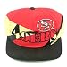 SAN FRANCISCO 49ERS RED OLD SCHOOL CAP HAT ADJ NEW