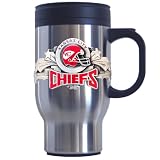 Siskiyou Sports Kansas City Chiefs 18 oz  NFL Stainless Steel Travel Mug