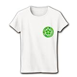I wish you a lot of happiness. リブクルーネックTシャツ(ホワイト) M I WiSH