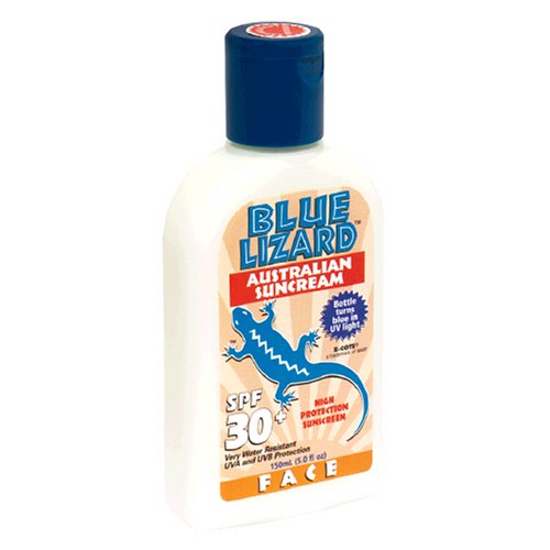 Blue Lizard Australian Suncream, Face SPF 30+, 5-Ounce Bottles (Pack of 2)