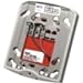 SYSTEM SENSOR SAWBB WALL MOUNTING WEATHERPROFF BACK BOX RED