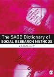 The SAGE Dictionary of Social Research Methods